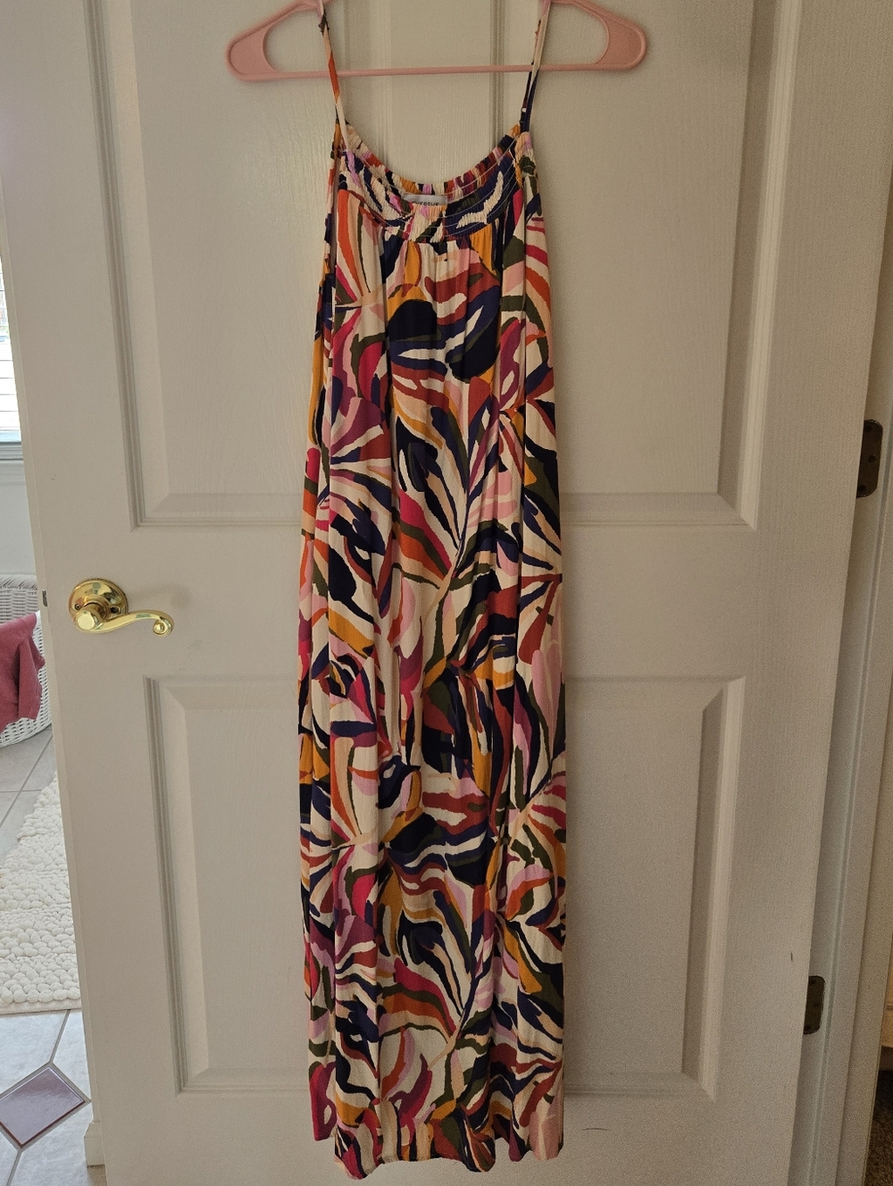 Evereve Floral Maxi Dress Small